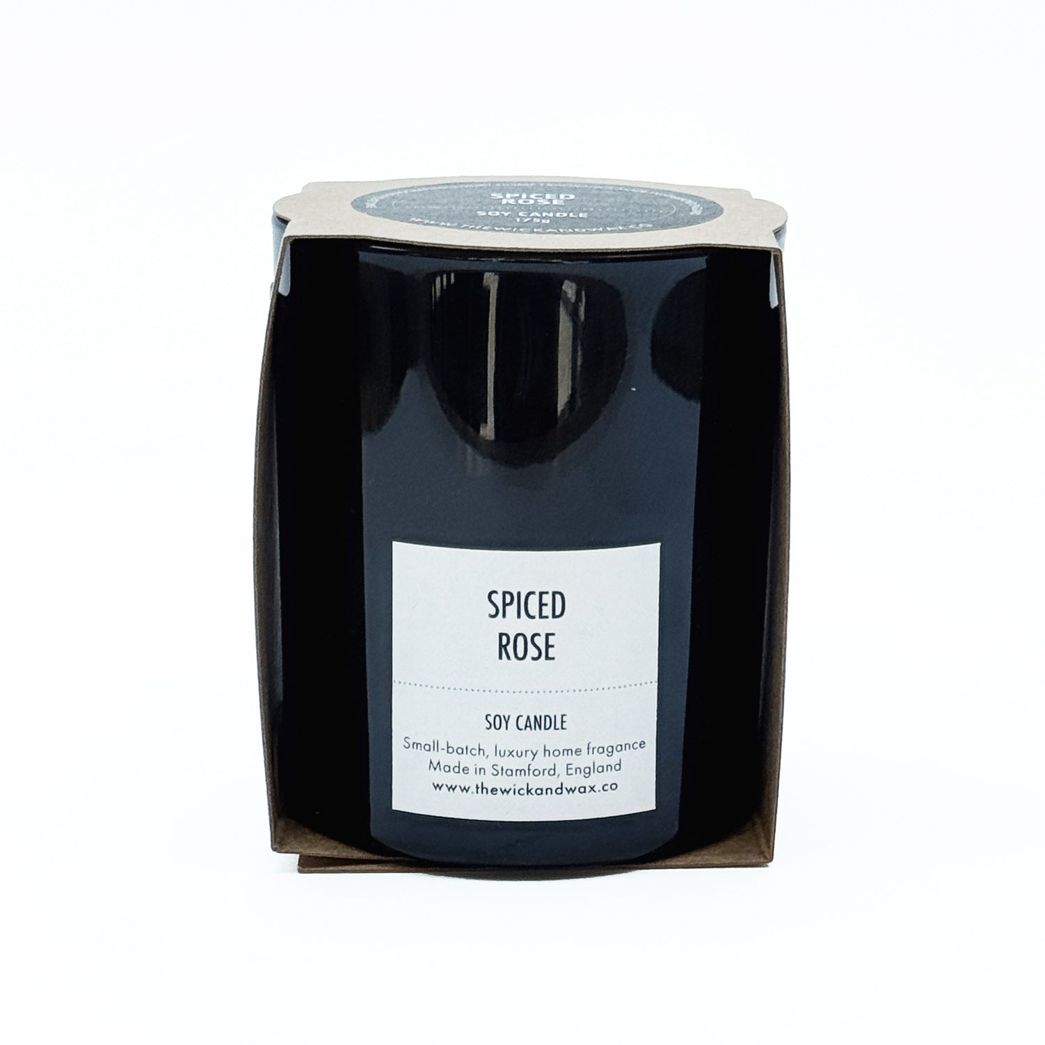 Spiced Rose - Scented Soy Candle