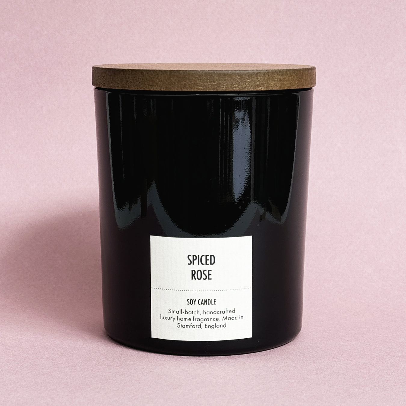 Spiced Rose Scented Soy Candle