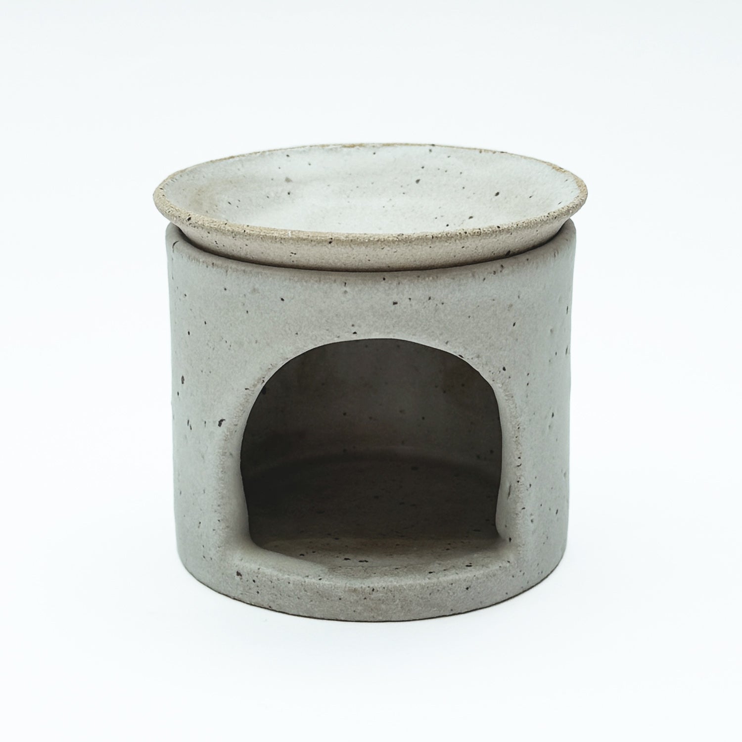 Hand Thrown Stoneware Burner - for Oil & Wax Melts