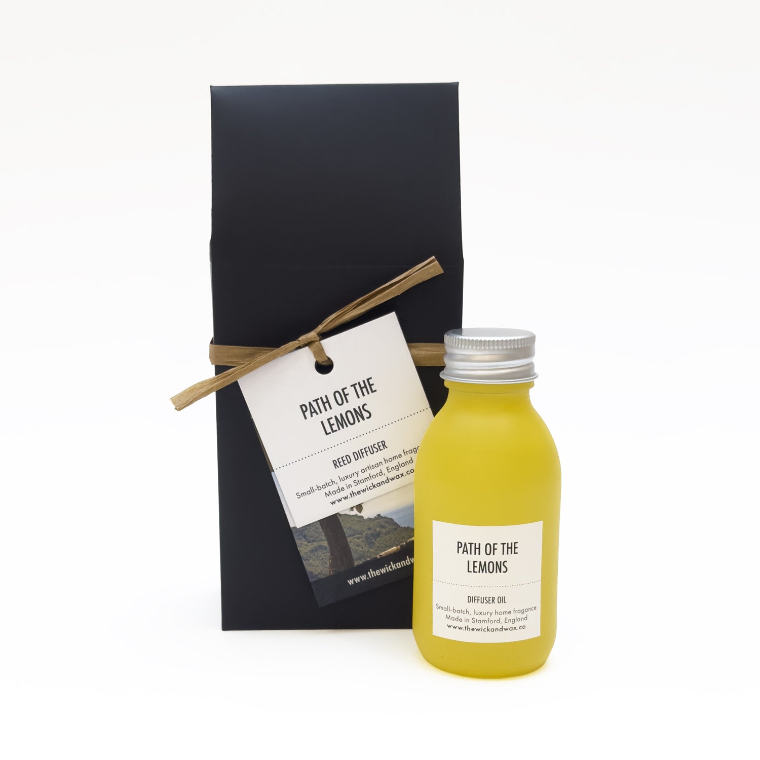 Path Of The Lemons - Scented Reed Diffuser (Plant-based)