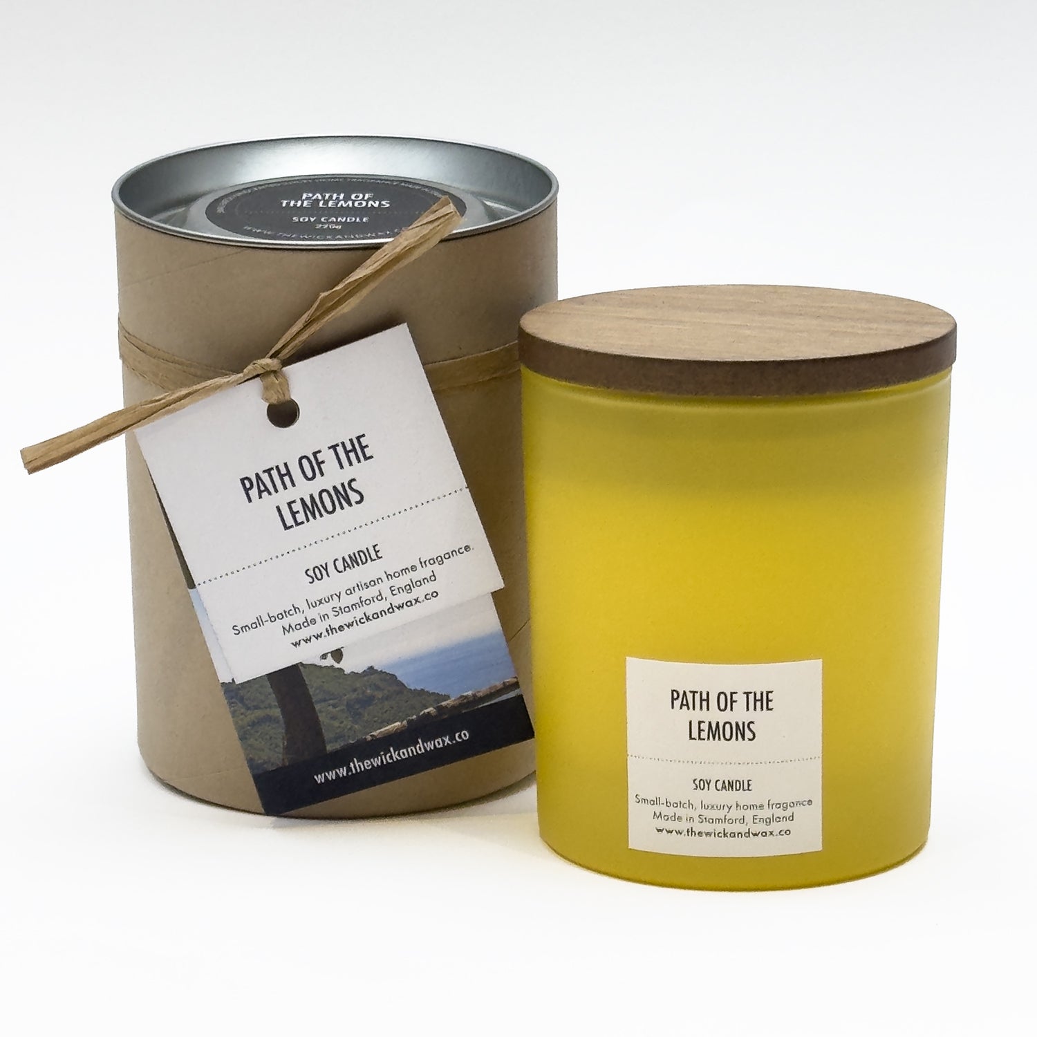 Path Of The Lemons - Scented Soy Candle