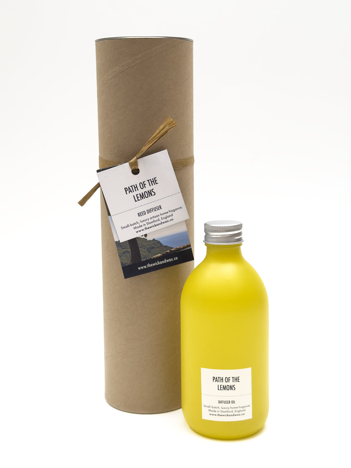 Path Of The Lemons - Scented Reed Diffuser (Plant-based)