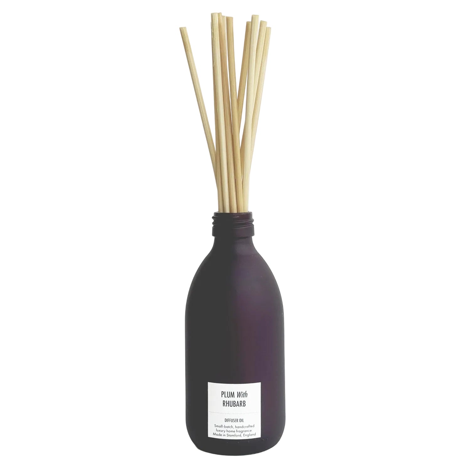 Plum With Rhubarb Scented Reed Diffuser - Plant-based (Large, 300ml)