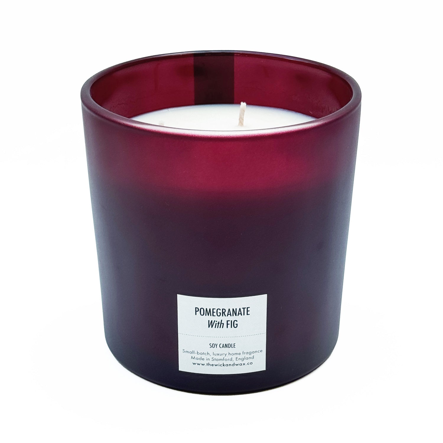 Pomegranate With Fig - Scented Soy Candle
