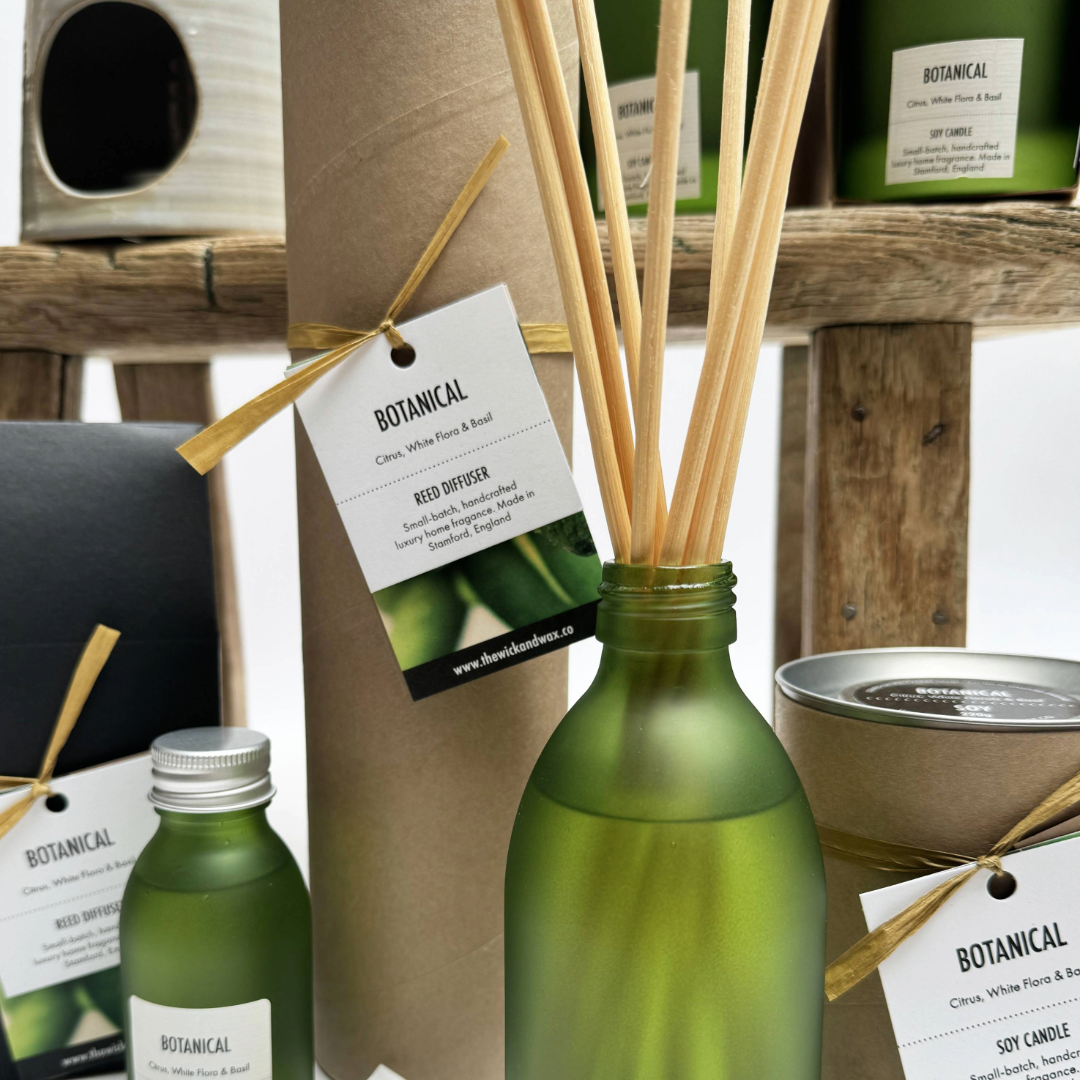 Scented Reed Diffuser Collection Reed Diffusers (Plant-Based)