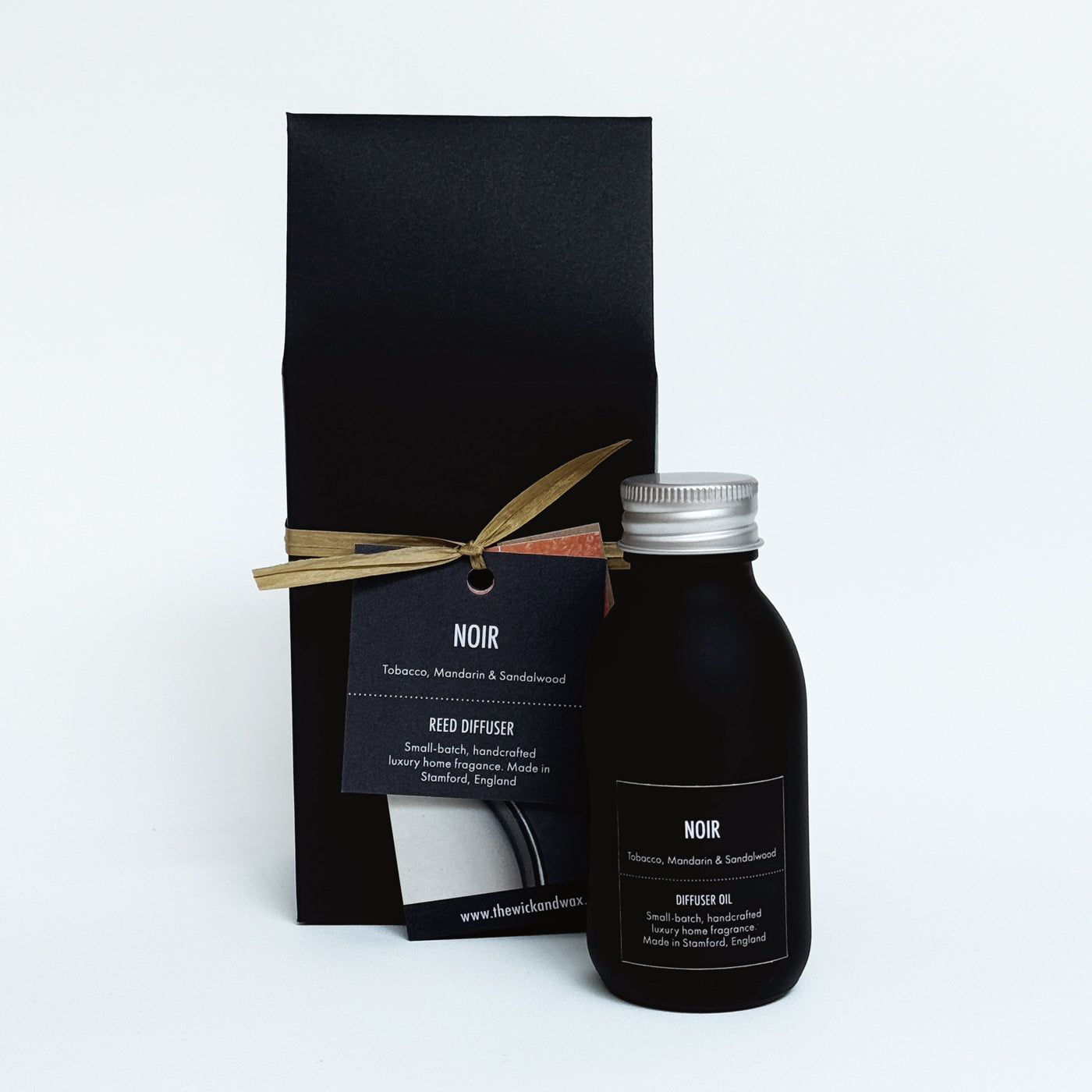 Noir - Scented Reed Diffuser (Plant-based)