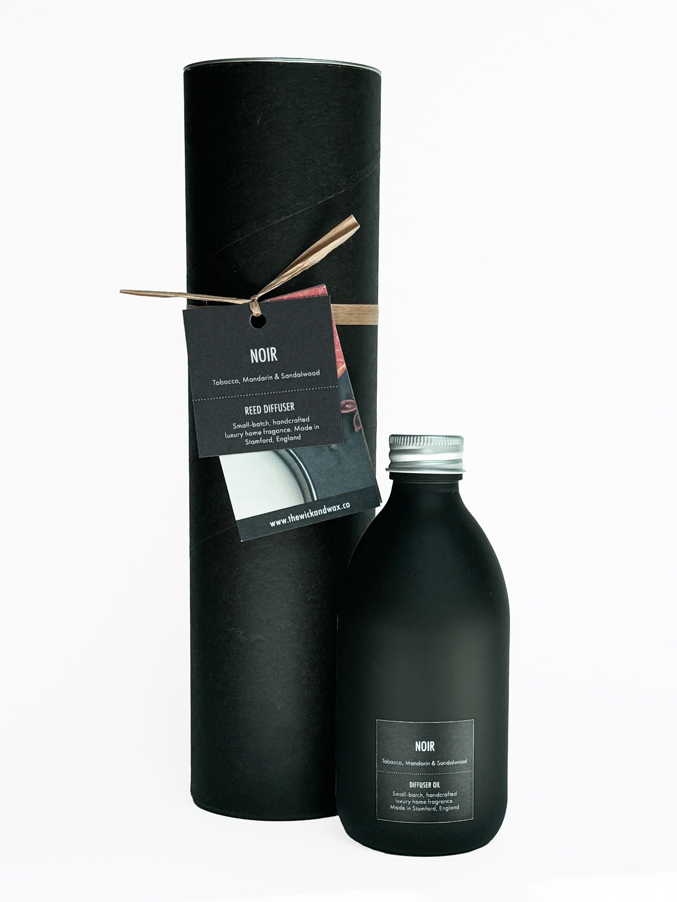 Noir - Scented Reed Diffuser (Plant-based)