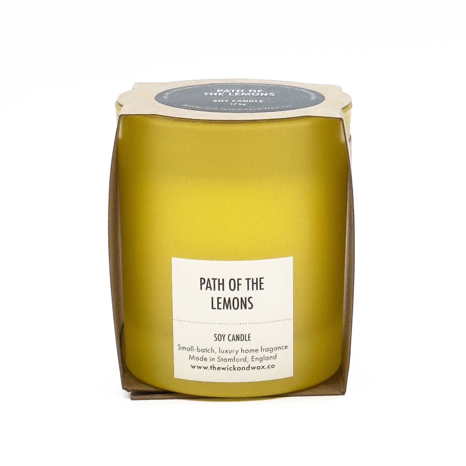 Path Of The Lemons - Scented Soy Candle