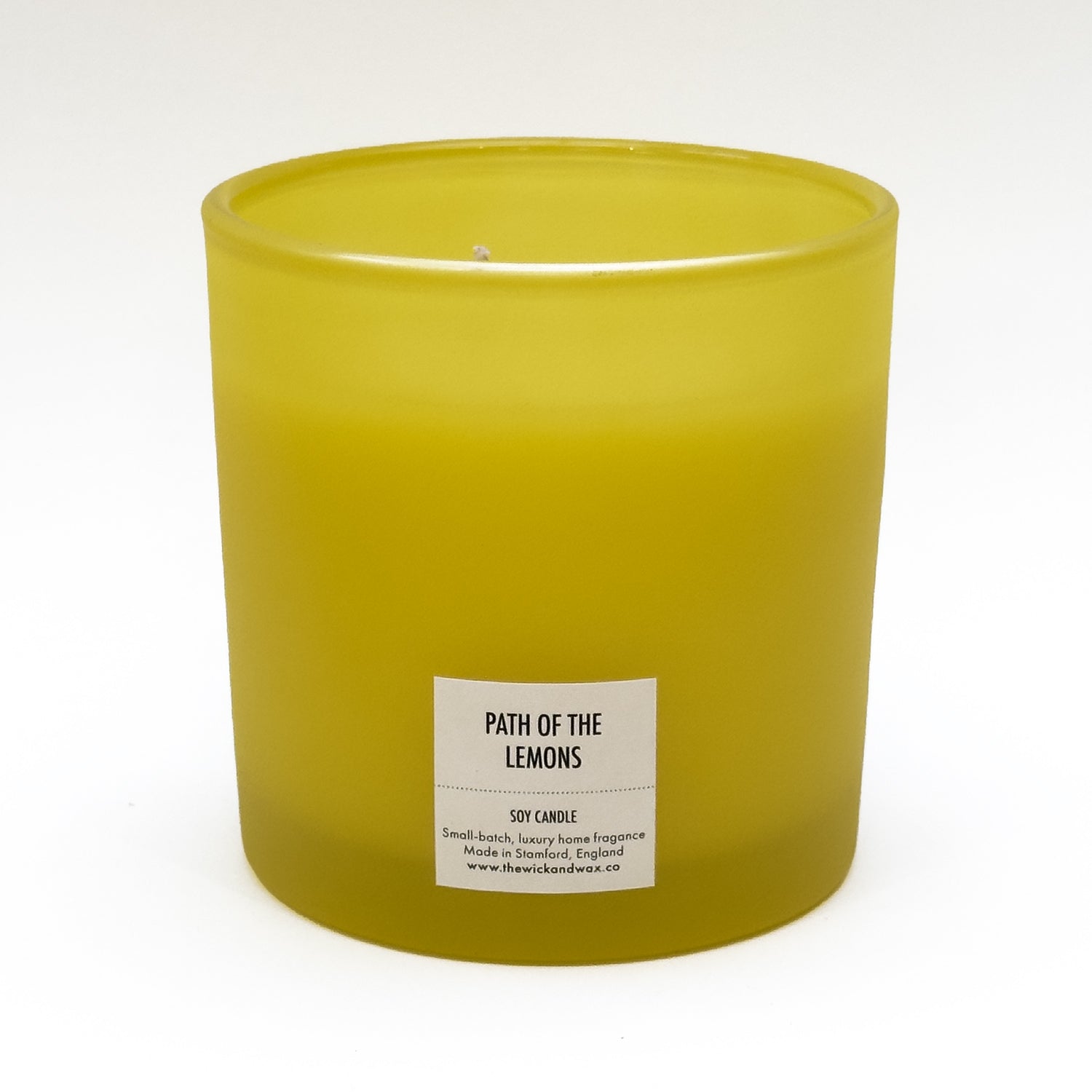 Path Of The Lemons - Scented Soy Candle