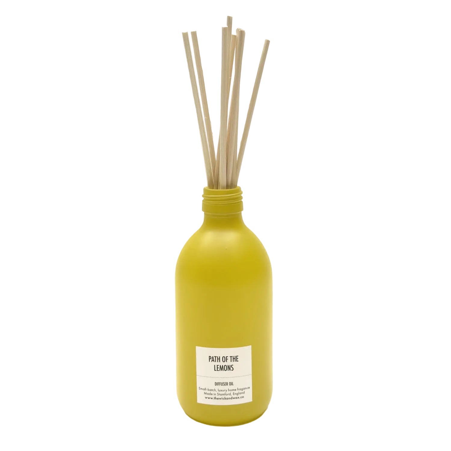 Path Of The Lemons Scented Reed Diffuser - Plant-based (Large, 300ml)