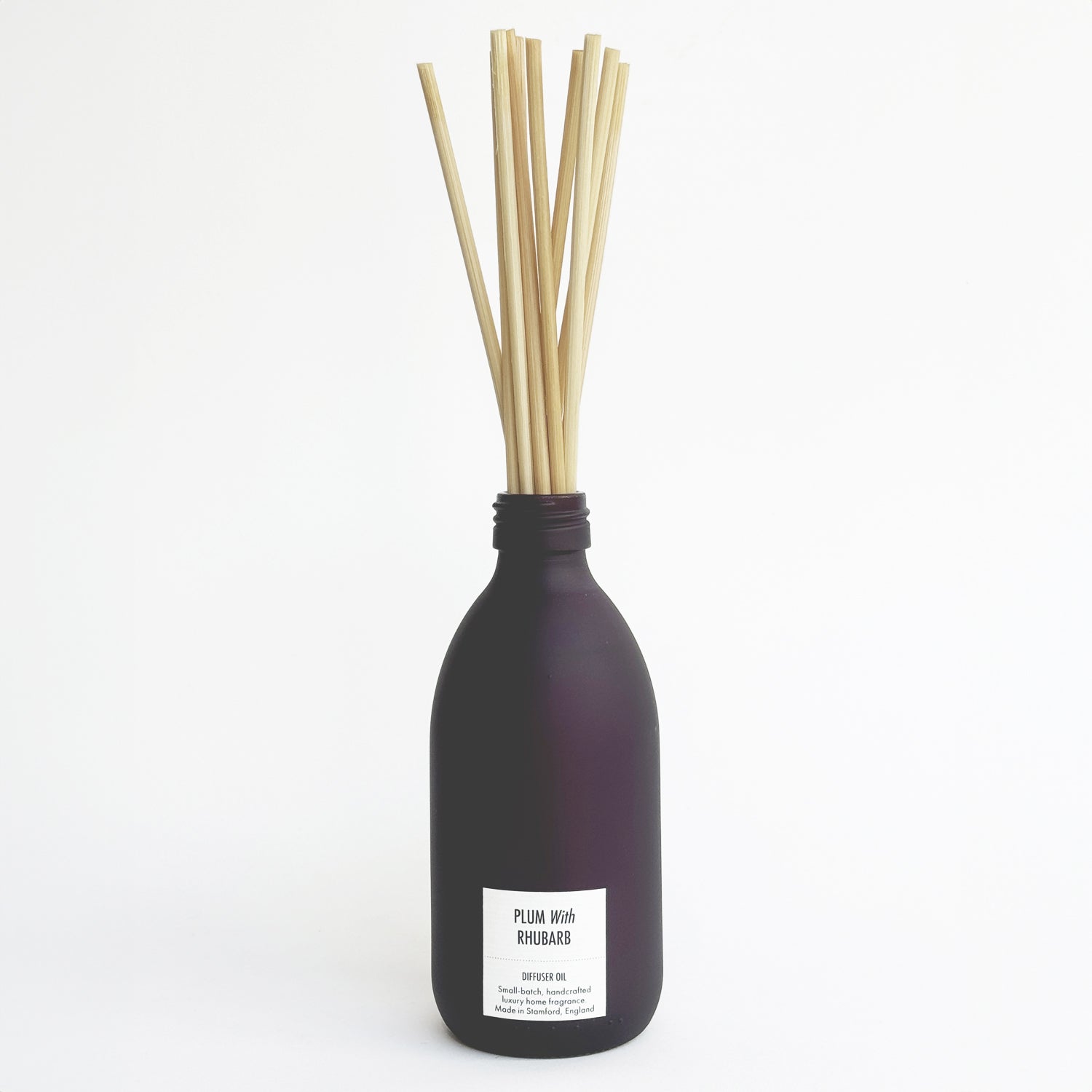 Plum With Rhubarb - Scented Reed Diffuser (Plant-based)