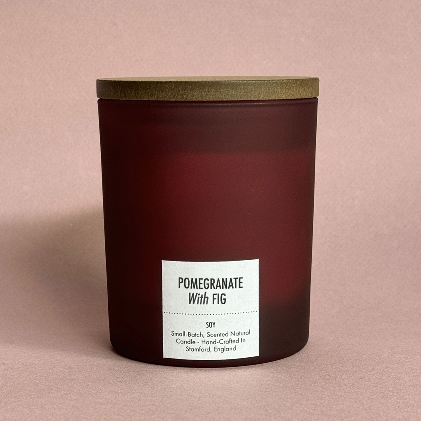 Pomegranate With Fig - Scented Soy Candle