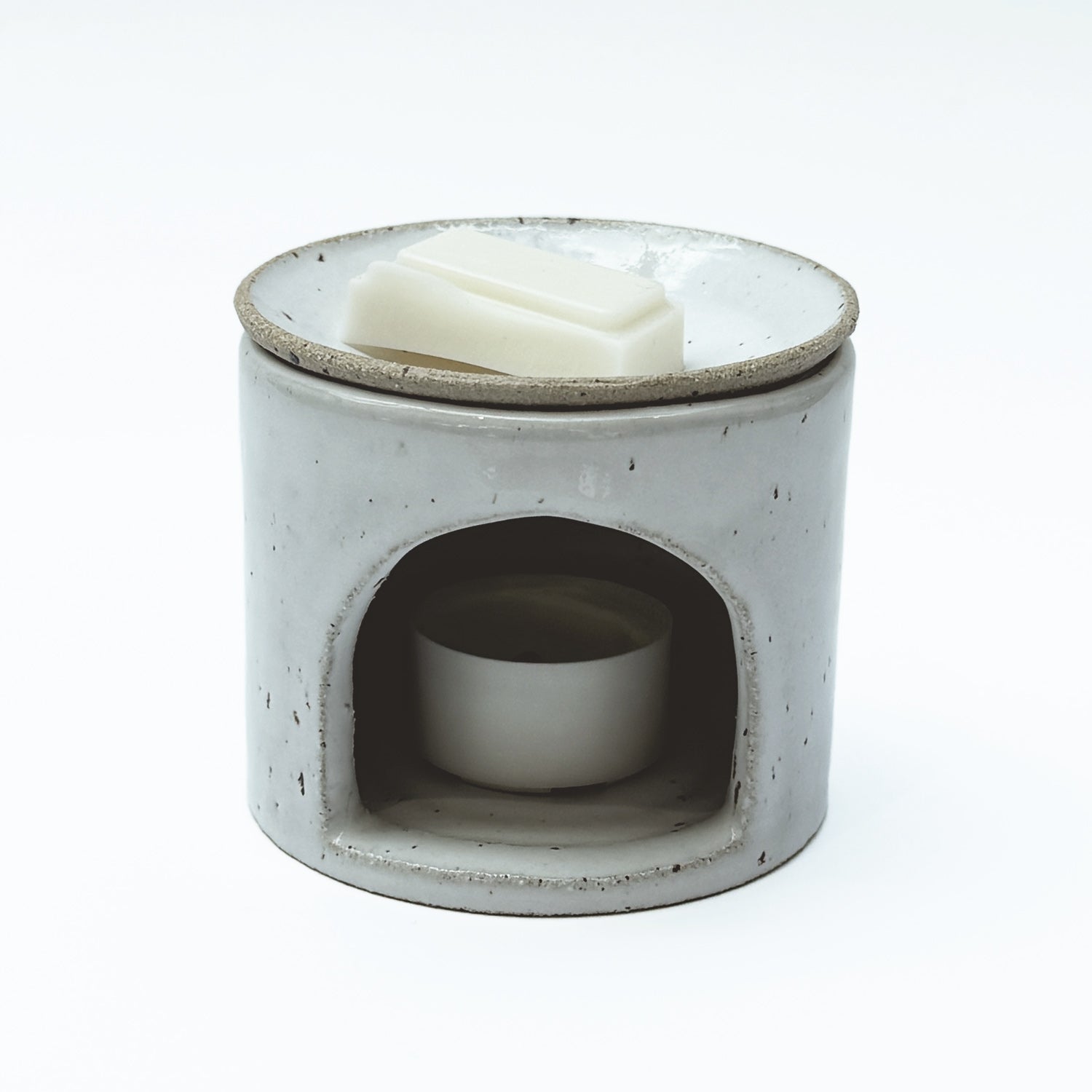 Hand Thrown Stoneware Burner - for Oil & Wax Melts