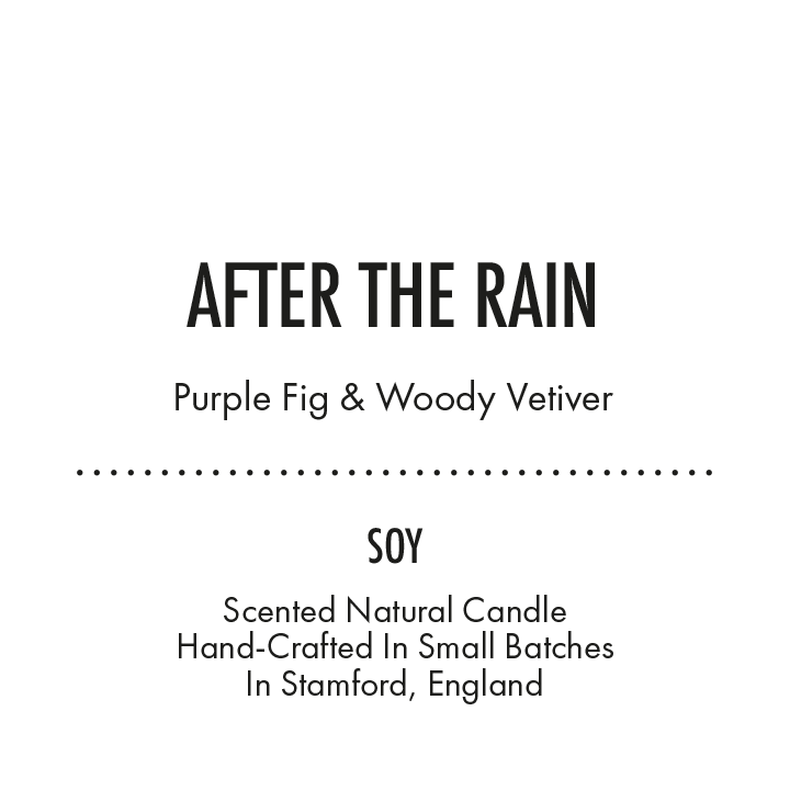 After The Rain - Scented Soy Candle