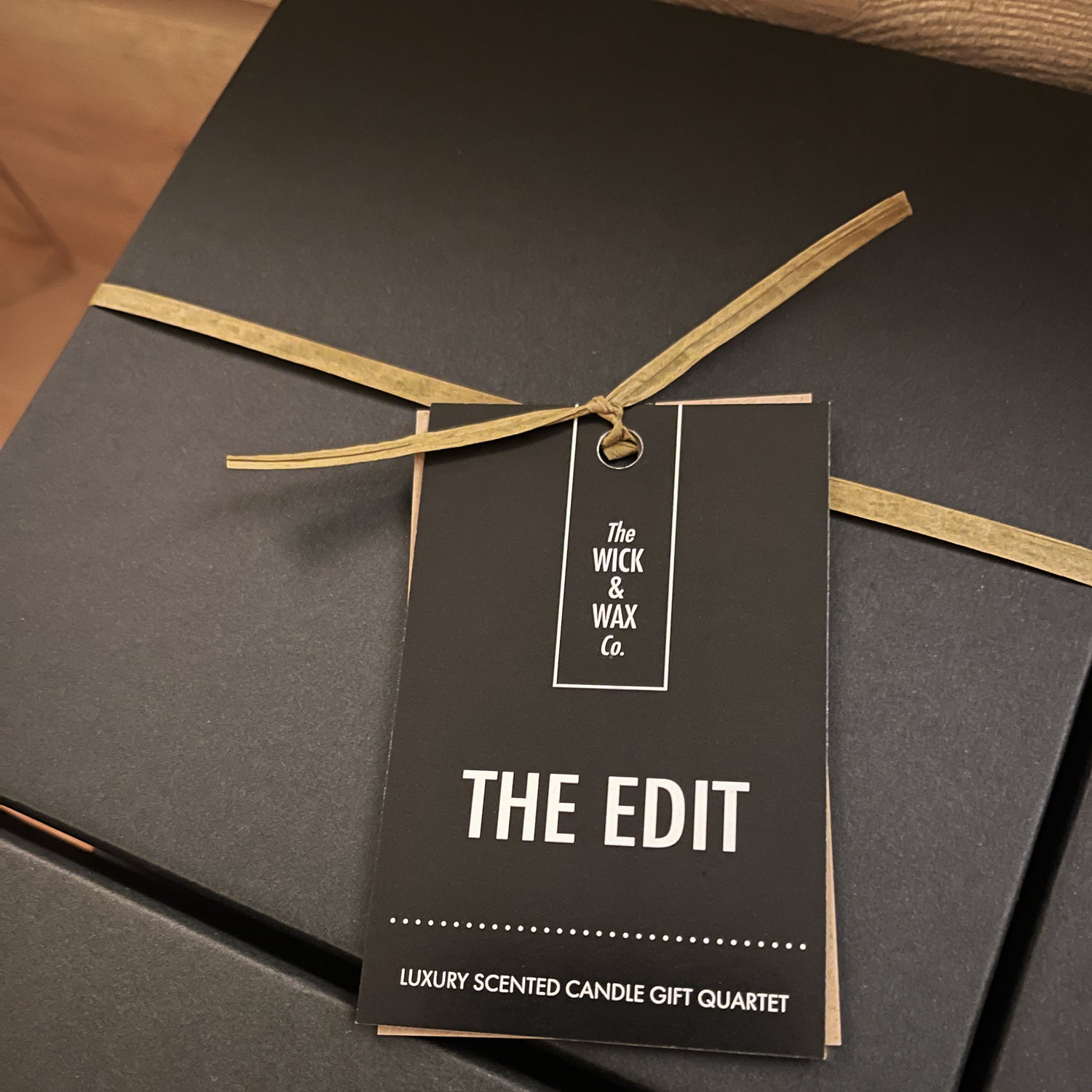 The Edit Gift Set - Luxury Scented Candle Gift Quartet | 4 x 75g Net
